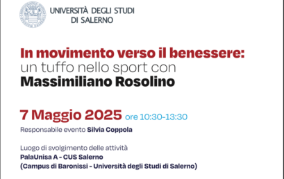 IN MOVIMENTO VERSO IL BENESSERE: UN TUFFO NELLO SPORT CON MASSIMILIANO ROSOLINO