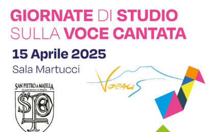 VOCALIS: GIORNATE DI STUDIO SULLA VOCE CANTATA